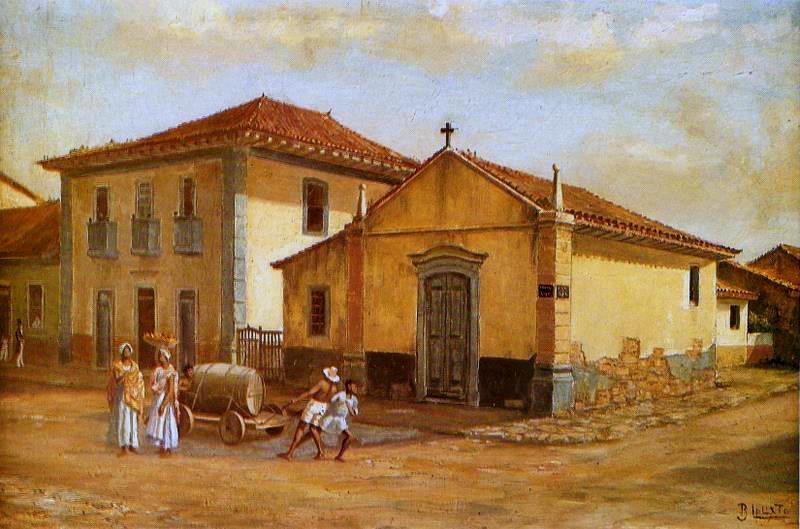 Benedito Calixto Chapel oil painting image